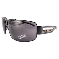 New Vintage Jean Paul Gaultier SJP 037 Shield Frame Sunglasses 2000'S Japan