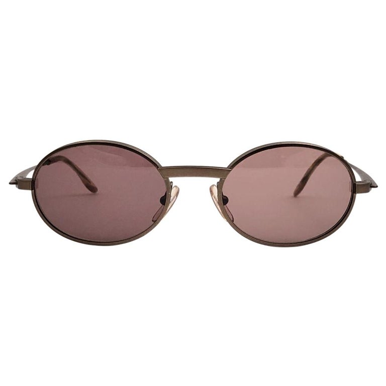 New Vintage Jil Sander 302 Oval 1980´s France Sunglasses For Sale at 1stDibs