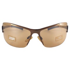 New Vintage Joop! 1990'S Mod 8621 Copper Shield Sunglasses Made In Germany