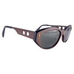 New Vintage Joop! 1990'S Mod 8621 Copper Shield Sunglasses Made In Germany