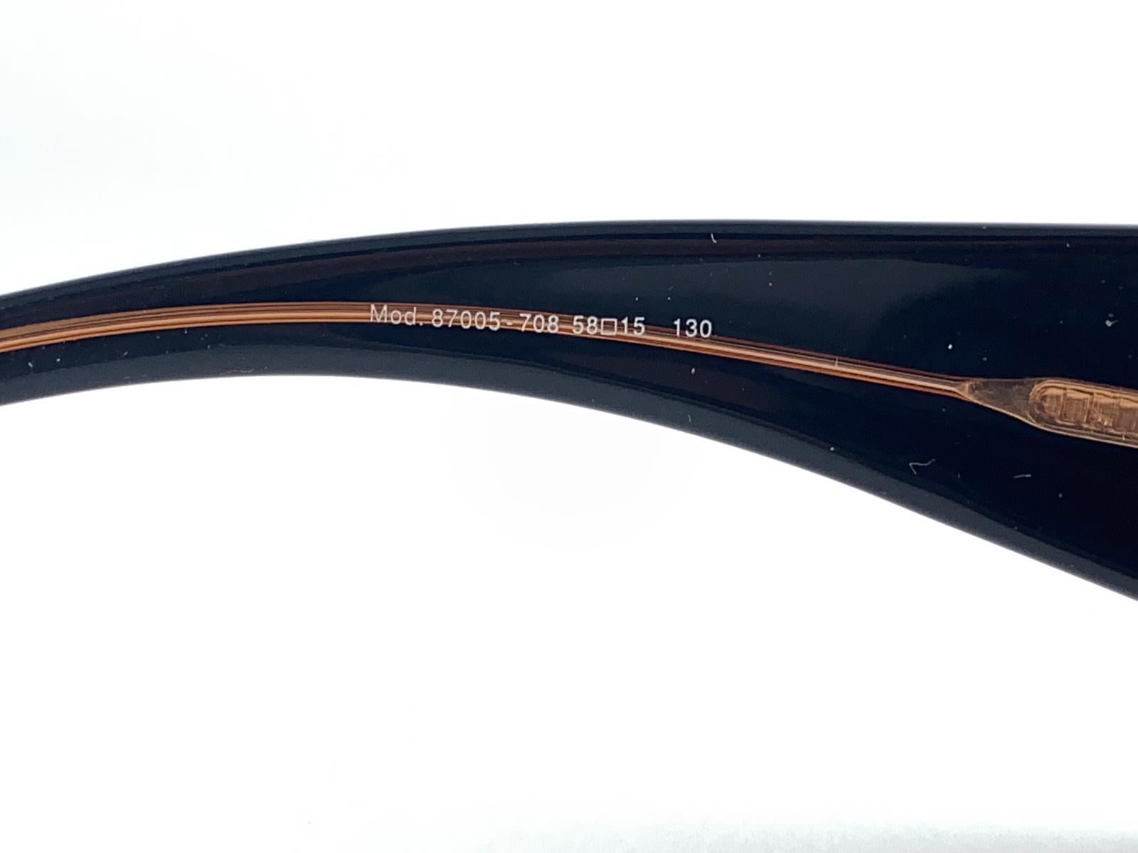 Women's New Vintage Joop! 1990'S Mod 87005 Dark Brown Sunglasses Made In Germany For Sale
