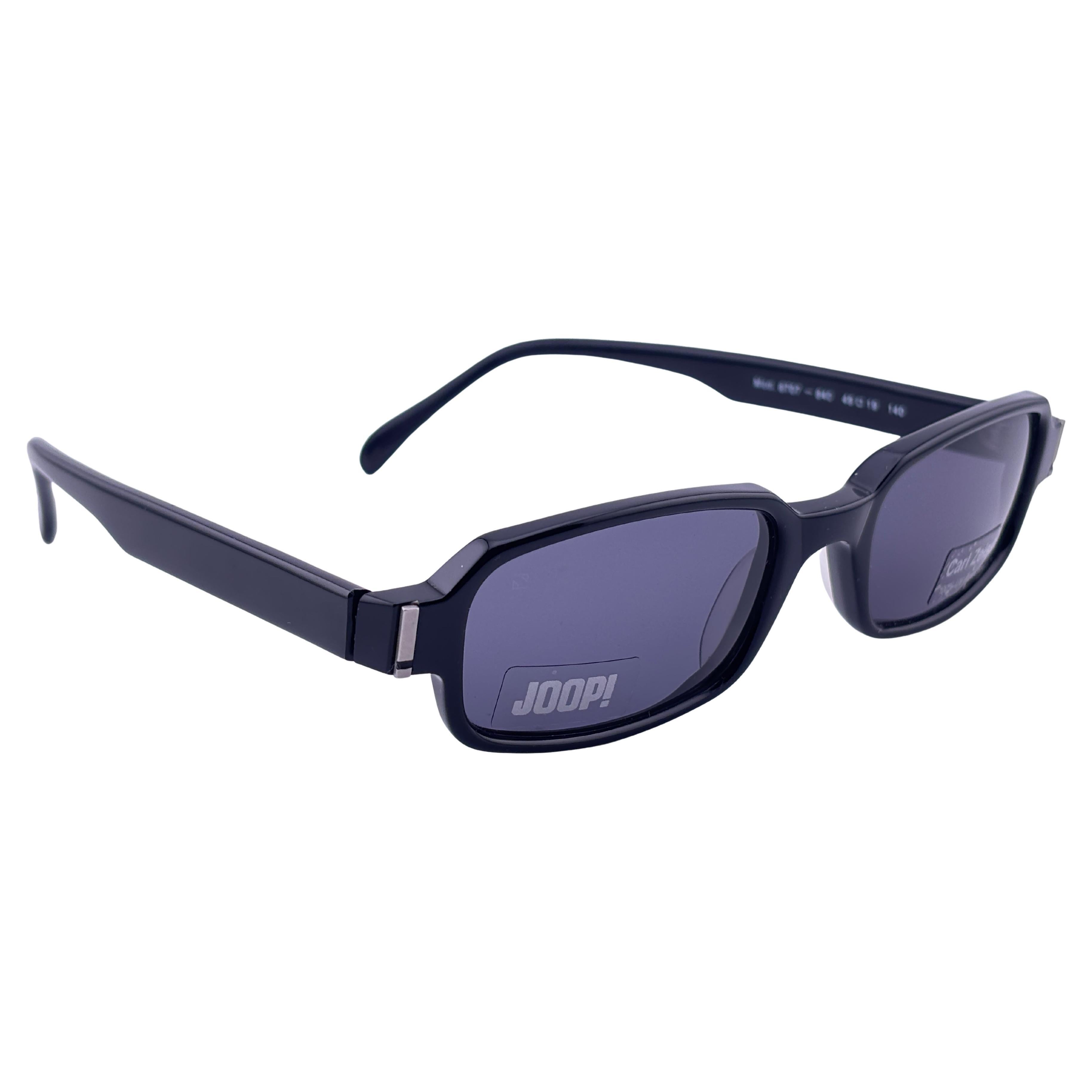 New Vintage Joop! 1990
S Mod 8707 Sleek Black Sunglasses Made In Germany