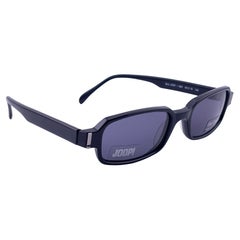 New Vintage Joop! 1990'S Mod 8707 Sleek Black Sunglasses Made In Germany