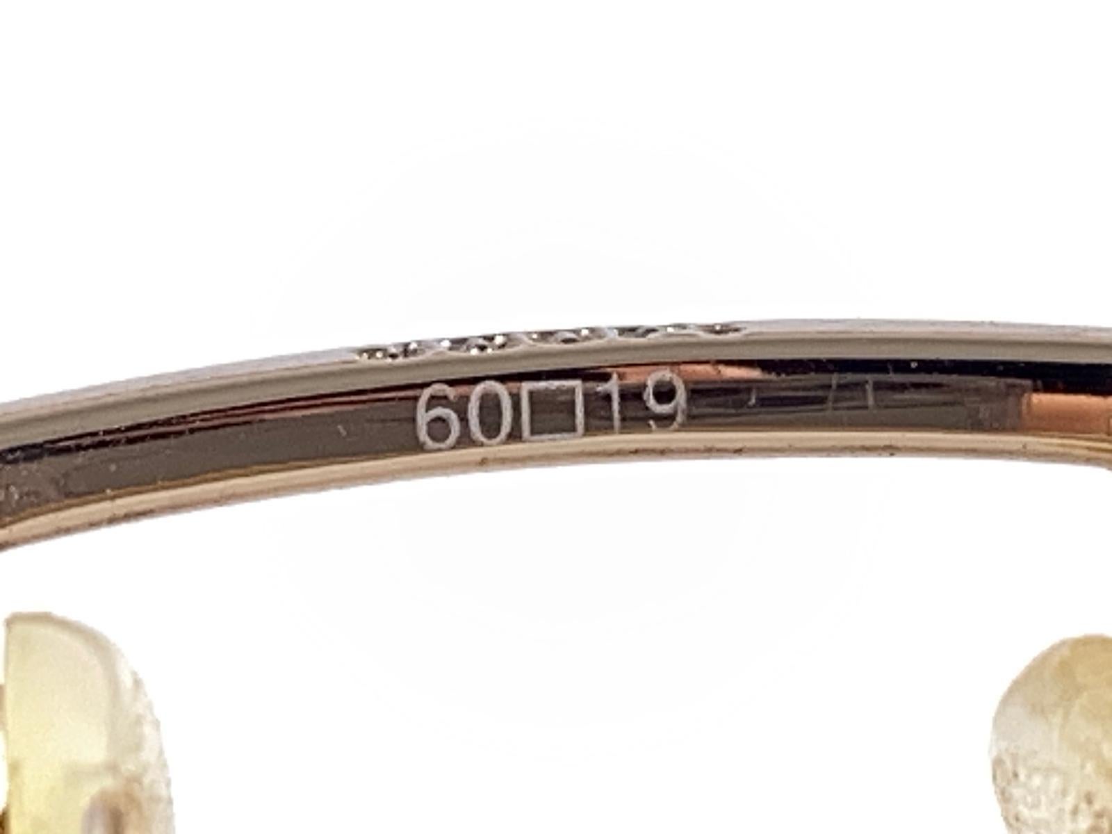 New Vintage JOOP! Gold 1990's Shield Mod 8719 Sunglasses In New Condition For Sale In Baleares, Baleares
