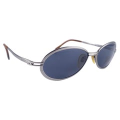 New Vintage JOOP! Silver 1990's Oval Mod 8796 Sunglasses