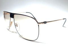 New Vintage Lacoste 171 Oversized Frame Changeable Lenses 1970 Sunglasses