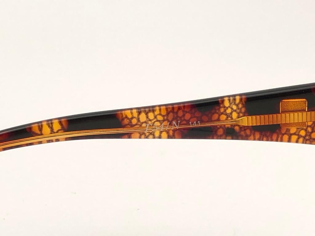 Nuevo Vintage Laura Biagiotti Máscara T54 Gafas de sol de los años 80 Made in Italy en venta 3