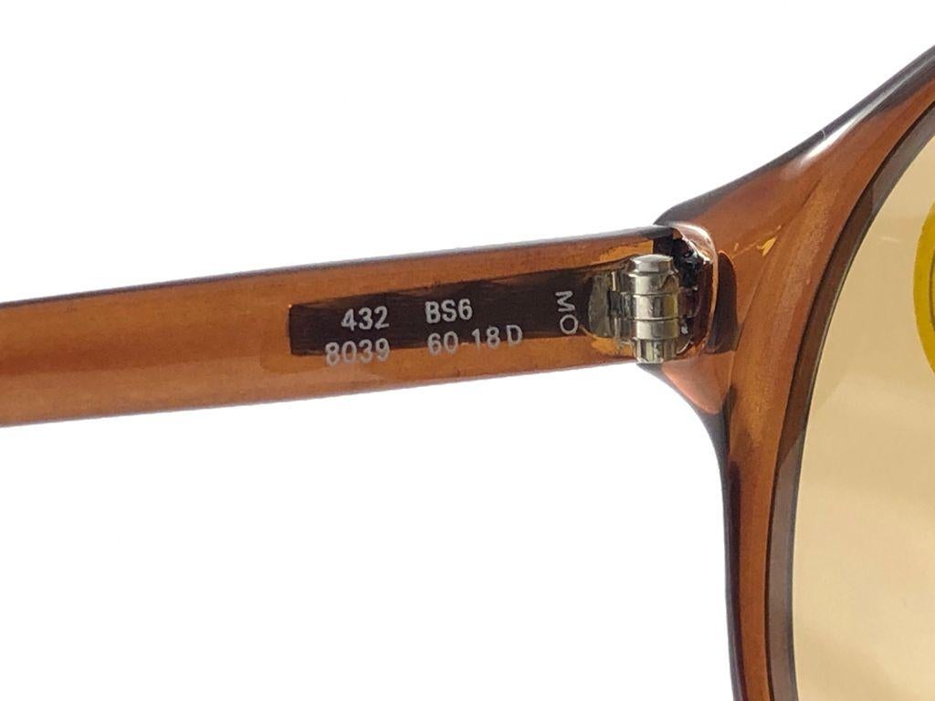 Women's or Men's New Vintage Marwitz Zeiss Oversized Brown Lens Made in Germany 1970 Sunglasses For Sale