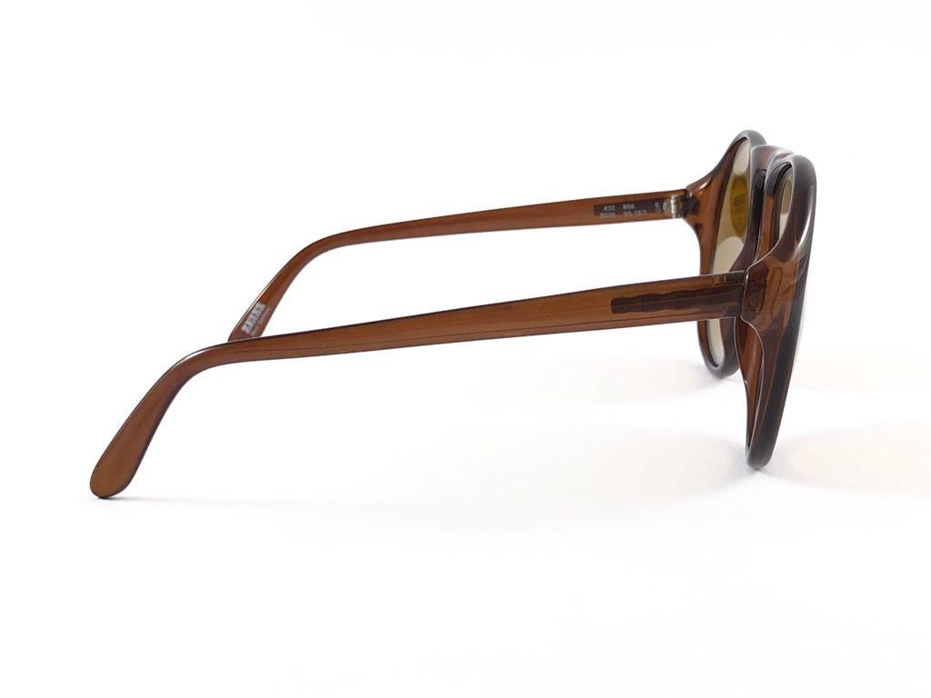 Neue Vintage Marwitz Zeiss Oversized Brown Lens Made in Germany 1970 Sonnenbrille im Angebot 2
