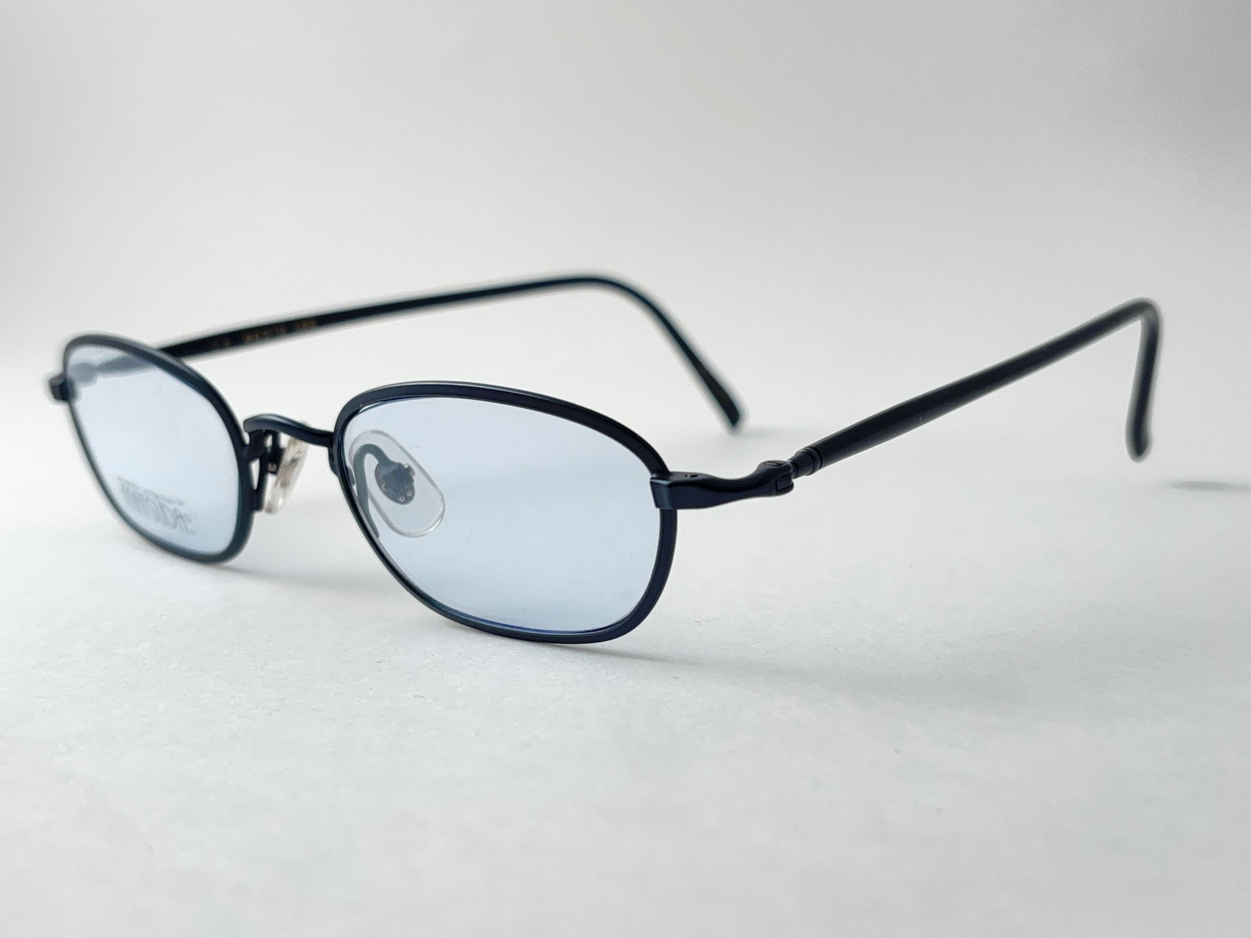 Nuevo Vintage Matsuda 14110 Rx Montura metálica azul Años 90 Gafas de sol Made In Japan en venta 2