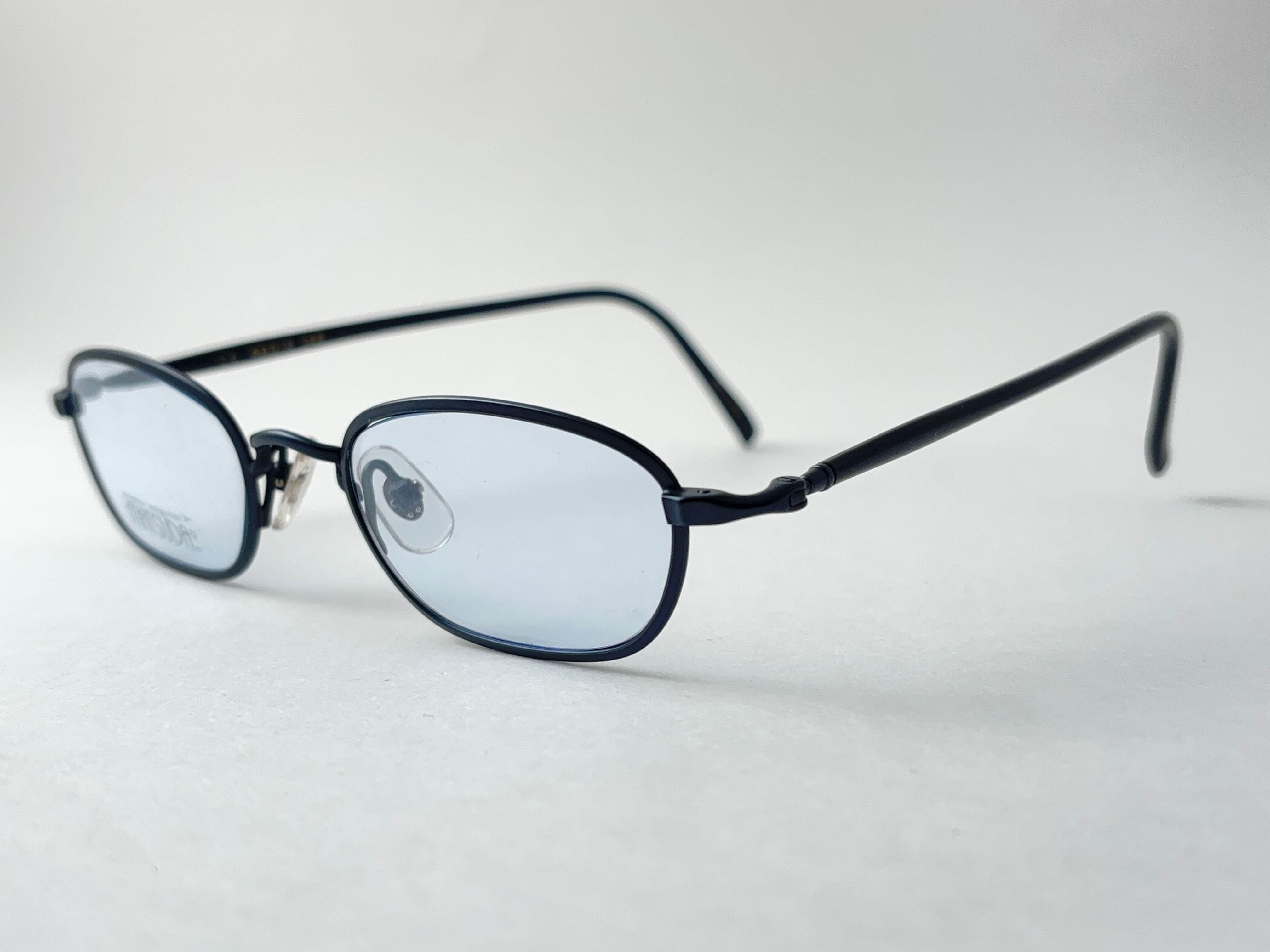 Nuevo Vintage Matsuda 14110 Rx Montura metálica azul Años 90 Gafas de sol Made In Japan en venta 3