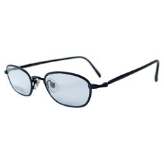 Nuevo Vintage Matsuda 14110 Rx Montura metálica azul Años 90 Gafas de sol Made In Japan