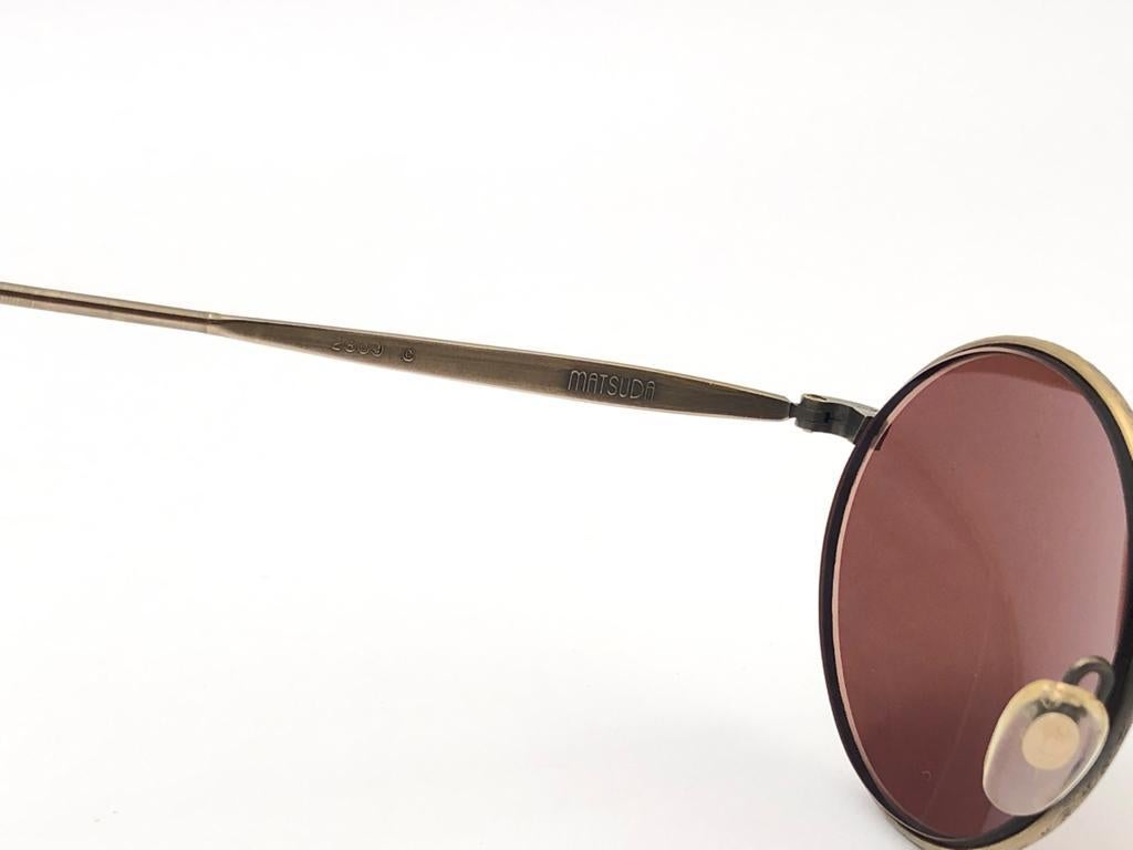 Neu Vintage Matsuda 2809 C Sammlerstück 1990 Made in Japan Sonnenbrille 5