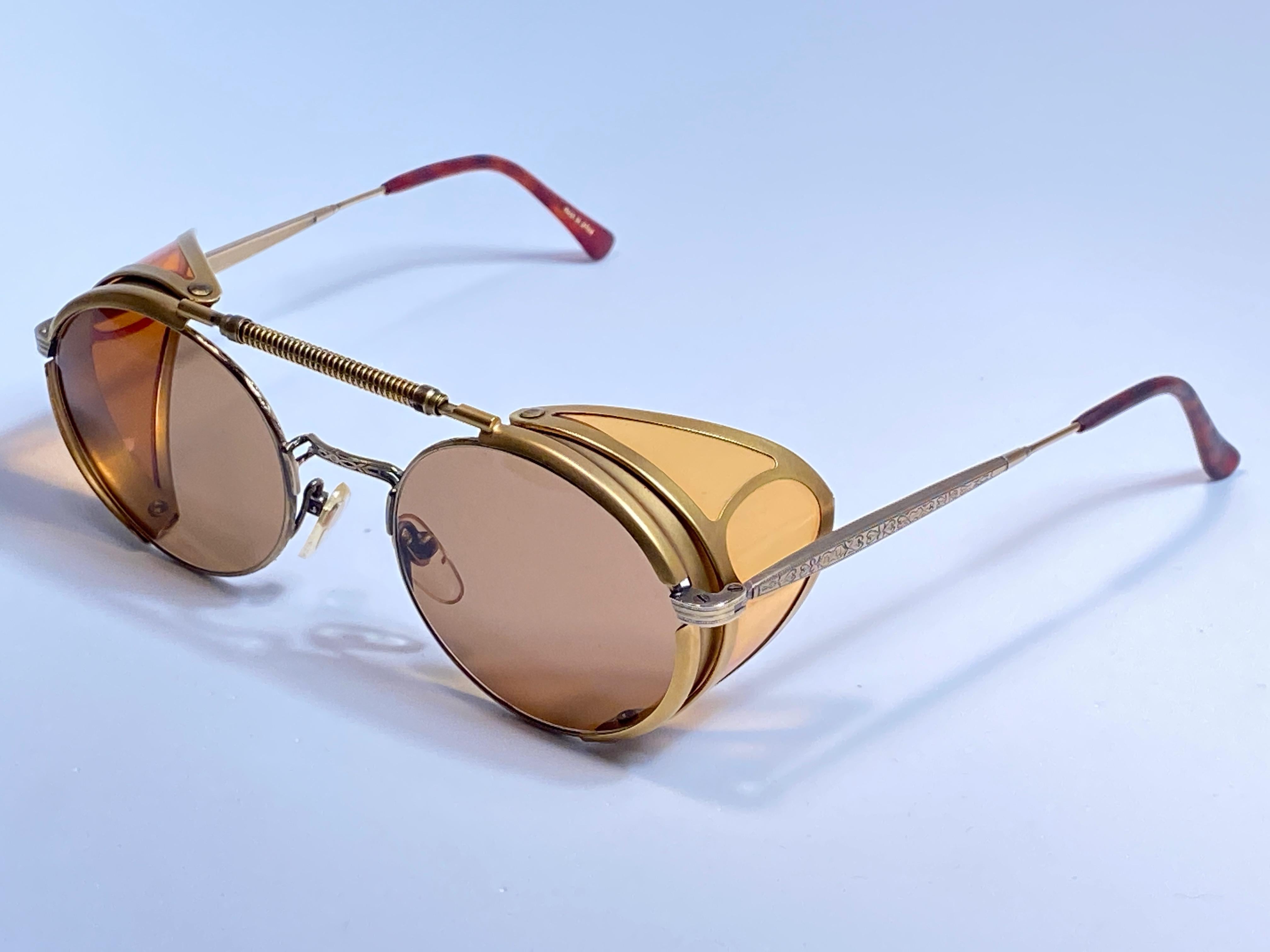 Women's or Men's New Vintage Matsuda 2809 Collector Item 1990 Made in Japan Sunglasses