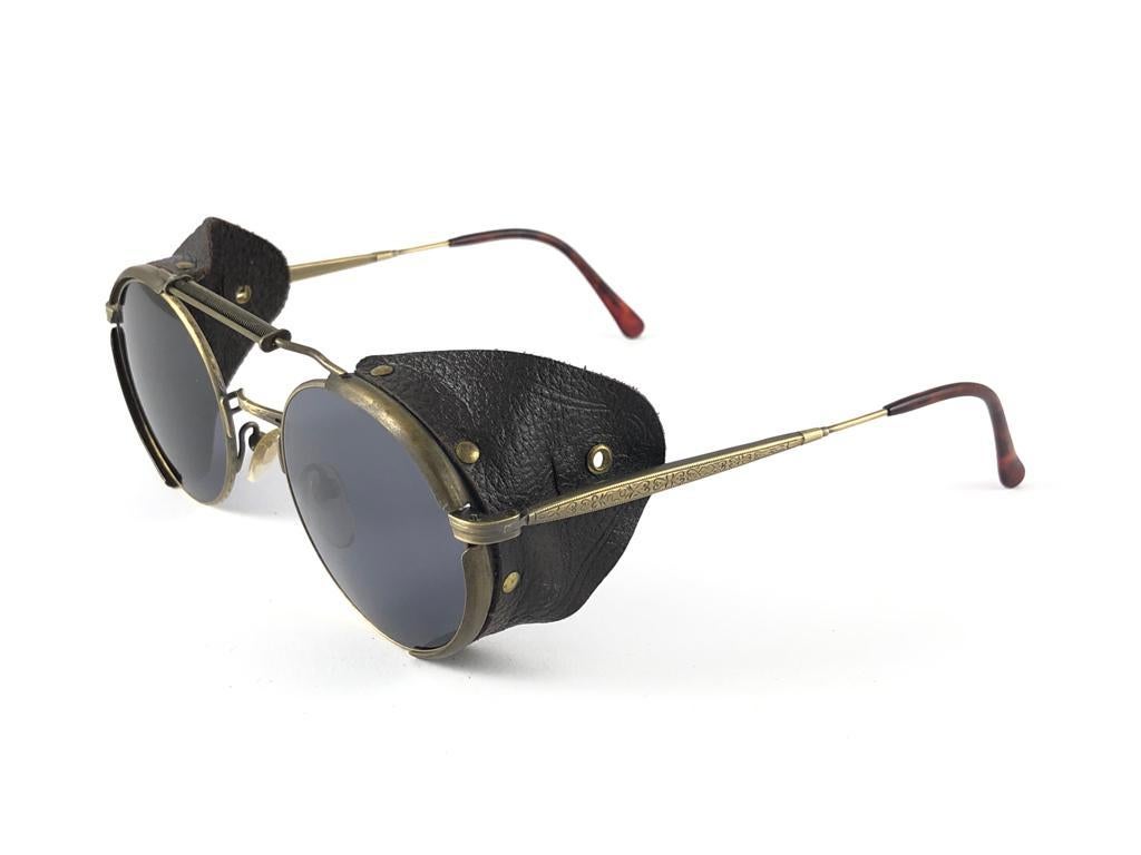 New Vintage Matsuda 2809 Copper Collector Item 1990 Made in Japan Sunglasses en vente 7