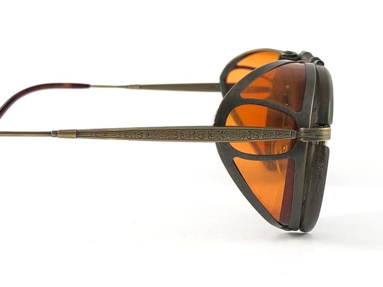 New Vintage Matsuda 2809 Copper Collector Item 1990 Made in Japan Sunglasses