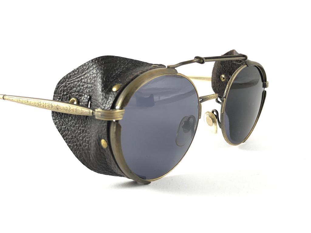 New Vintage Matsuda 2809 Copper Collector Item 1990 Made in Japan Sunglasses en vente 4