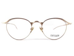 Nuovo Occhiali da sole vintage Matsuda 2846 Rx con montatura in oro, anni '90, Made in Japan