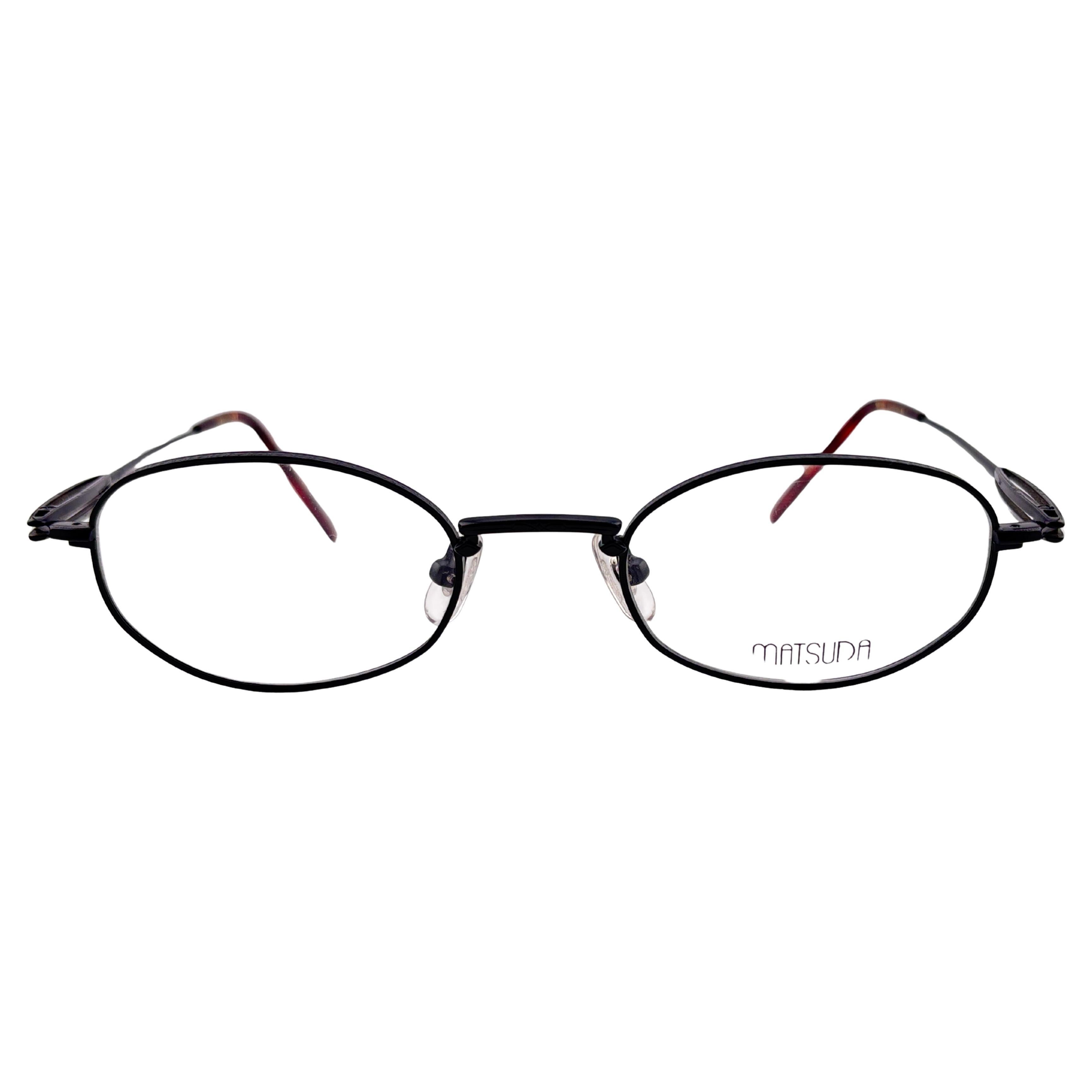 New Vintage Matsuda Rx 10115 Black Frame 1990
S Made In Japan Sunglasses