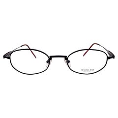 New Vintage Matsuda Rx 10115 Black Frame 1990's Made In Japan Sunglasses