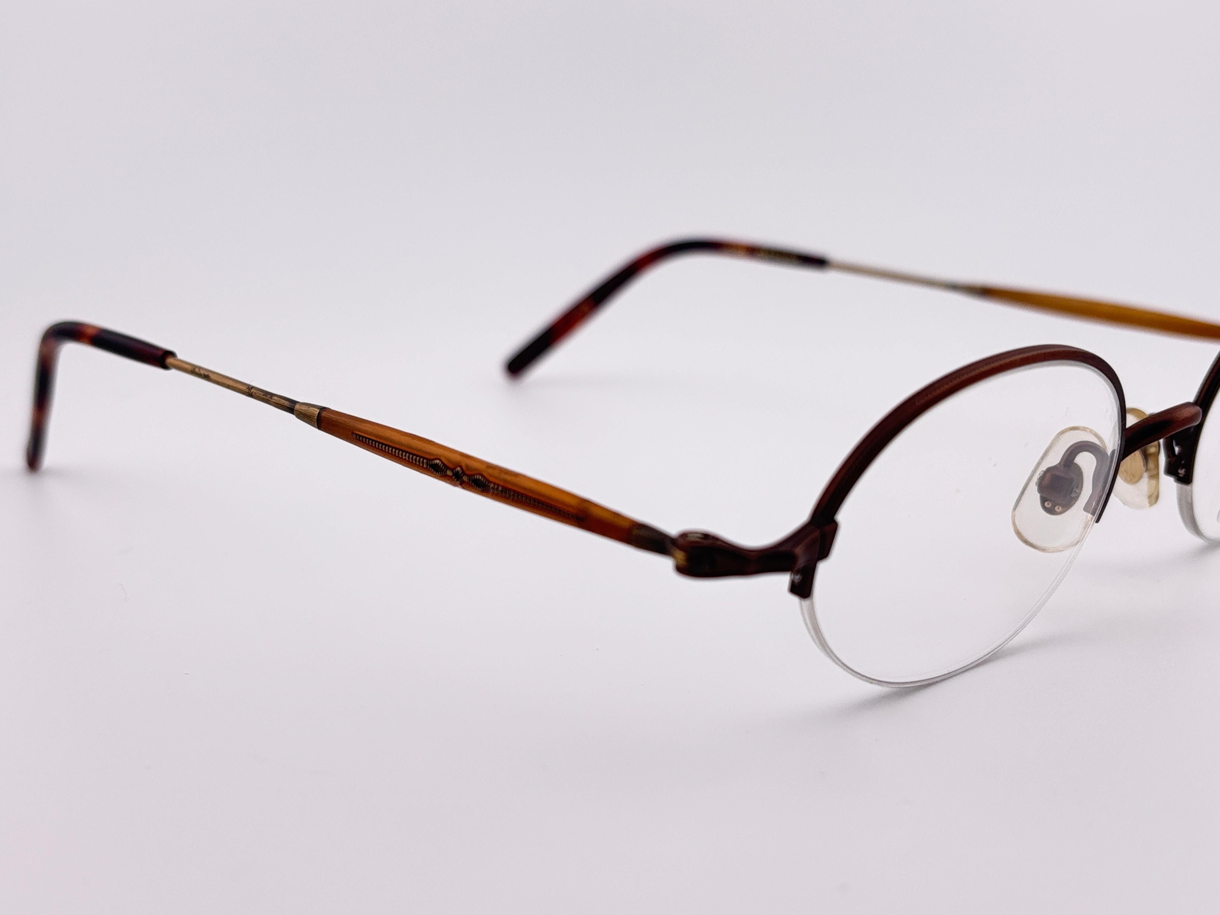 Neue Vintage Matsuda Rx 10123 Copper Frame 1990'S Made in Japan Sonnenbrillen im Angebot 2