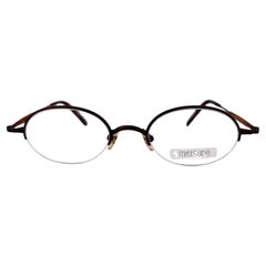 New Vintage Matsuda Rx 10123 Copper Frame 1990'S Made In Japan Occhiali da sole