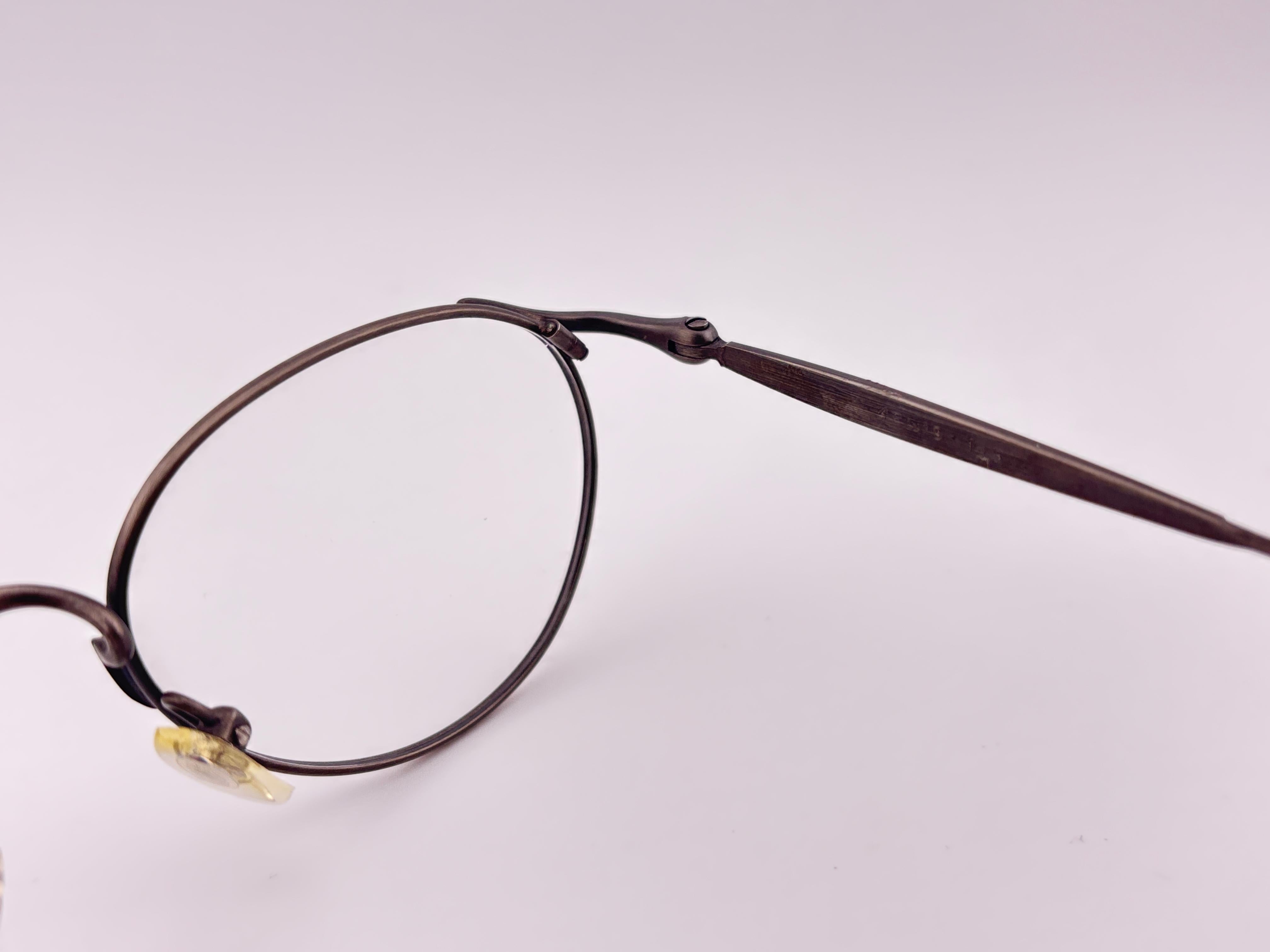 New Vintage Matsuda Rx 2852 Silver Frame 1990's Made In Japan Sunglasses Unisexe en vente