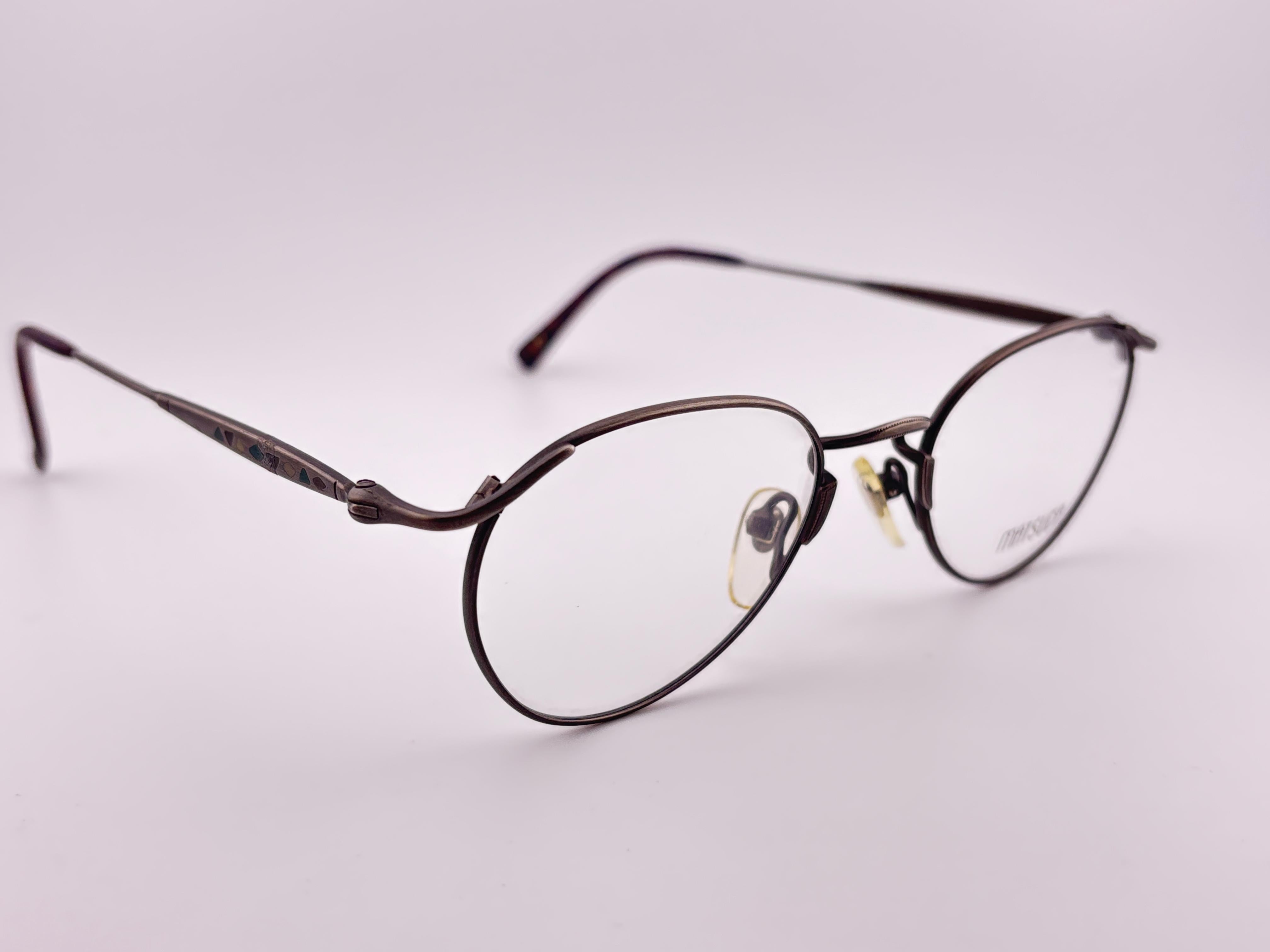 New Vintage Matsuda Rx 2852 Silver Frame 1990's Made In Japan Sunglasses en vente 3