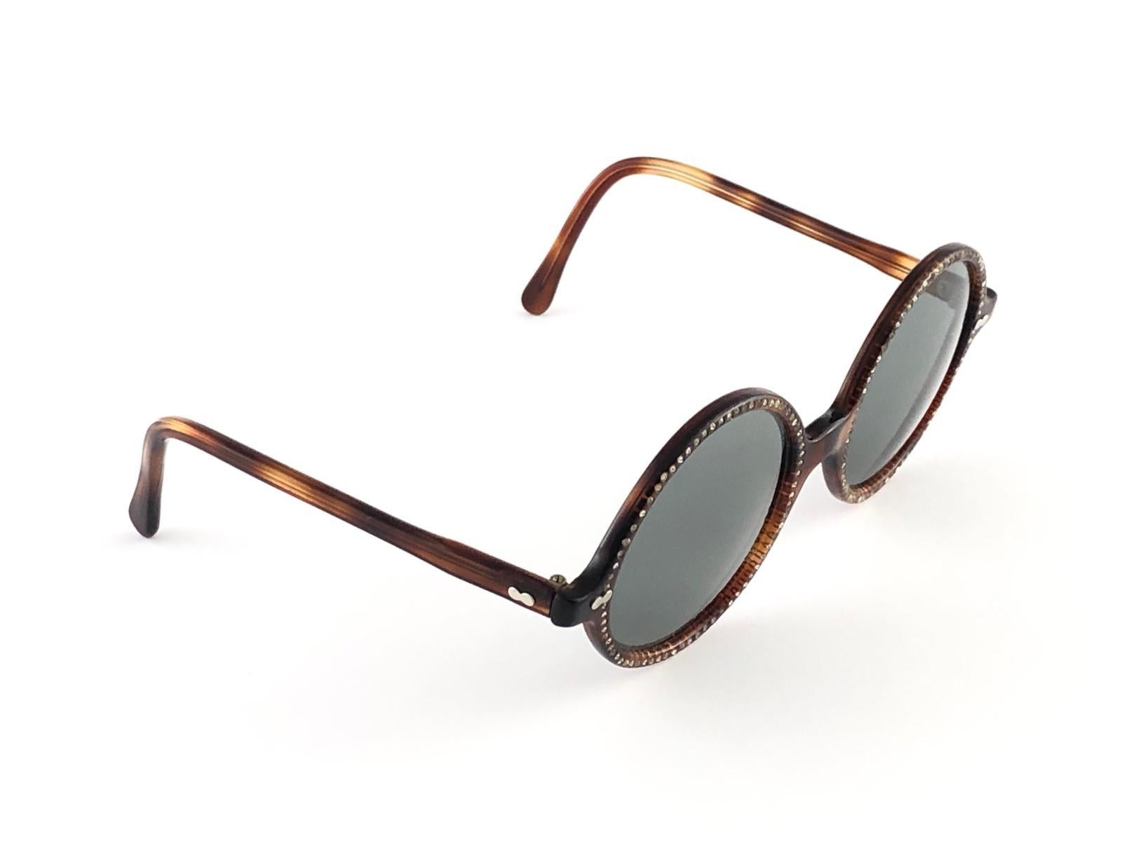 celine round tortoise sunglasses