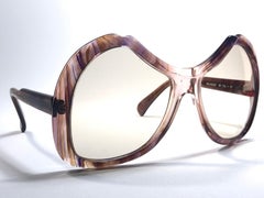 Nuevo Vintage Menrad Multicolor Gafas de sol Funk Germany 1970