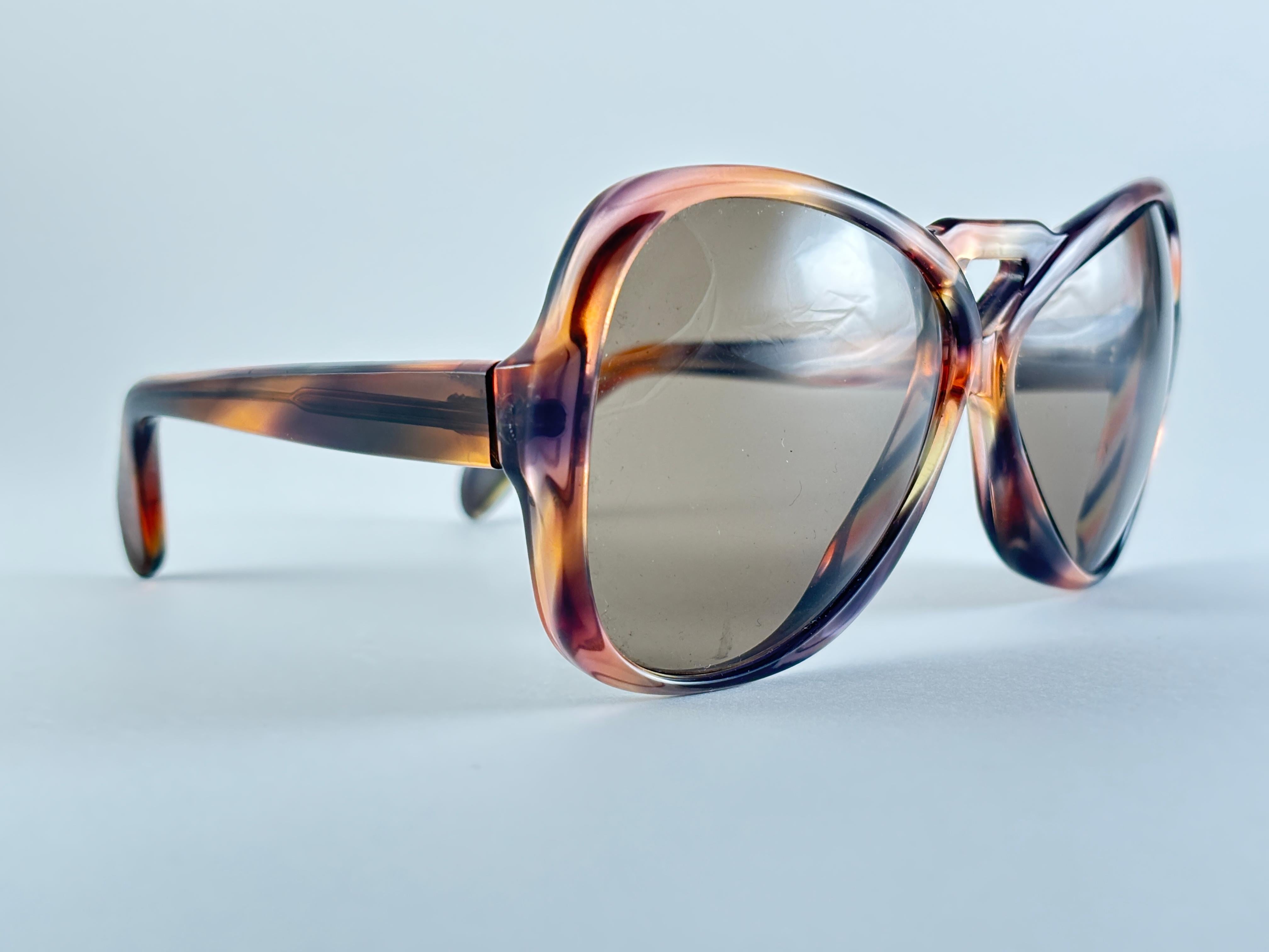 Neu Vintage Menrad Multicolour Funk Deutschland 1970 Sonnenbrille im Zustand „Neu“ im Angebot in Baleares, Baleares