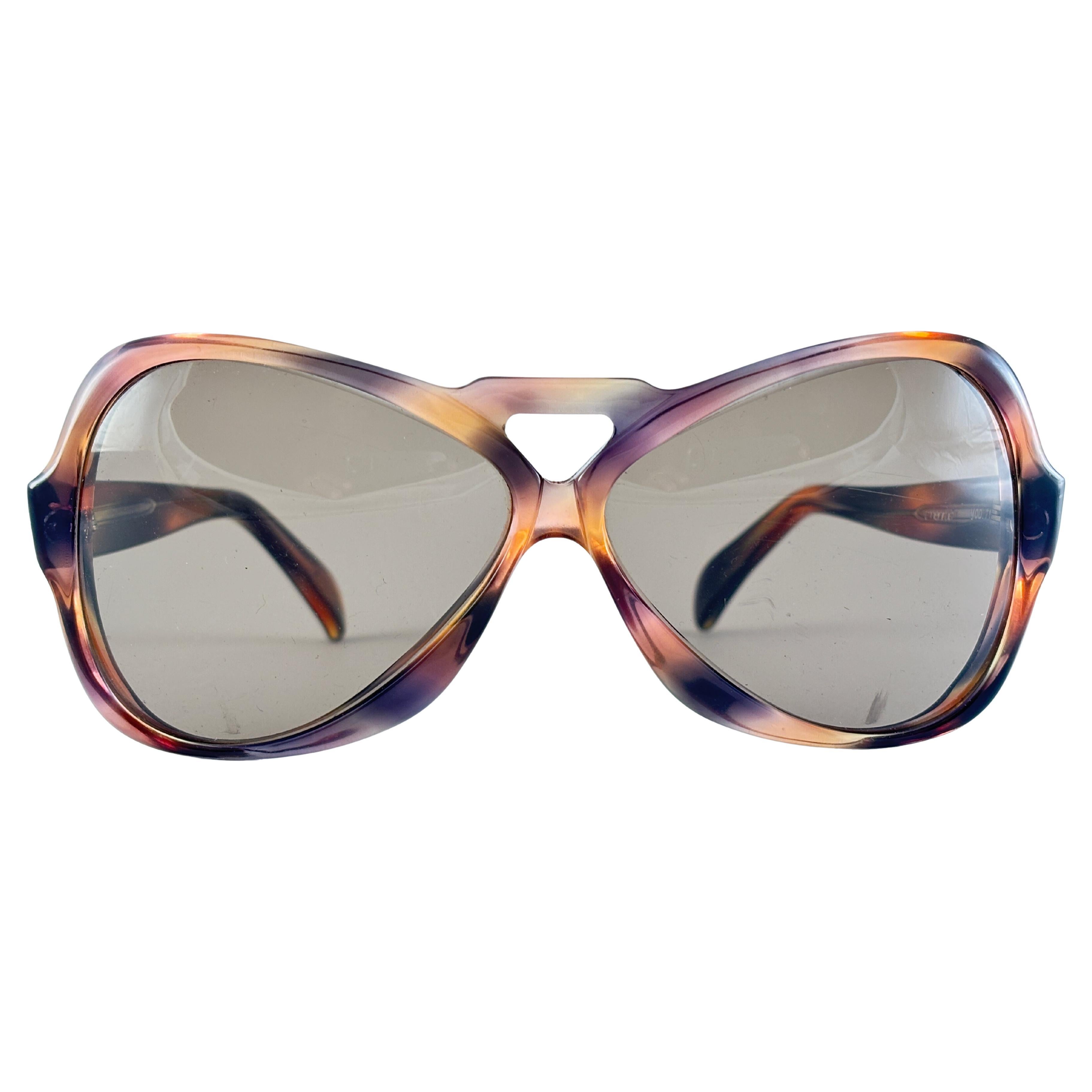 Neu Vintage Menrad Multicolour Funk Deutschland 1970 Sonnenbrille im Angebot