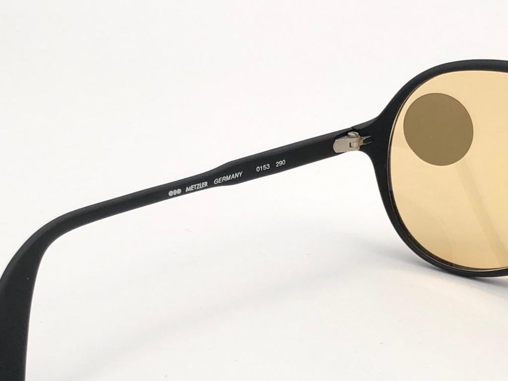 New Vintage Metzler 0153 Sports Changeable Lenses Sunglasses Germany 1980's 2