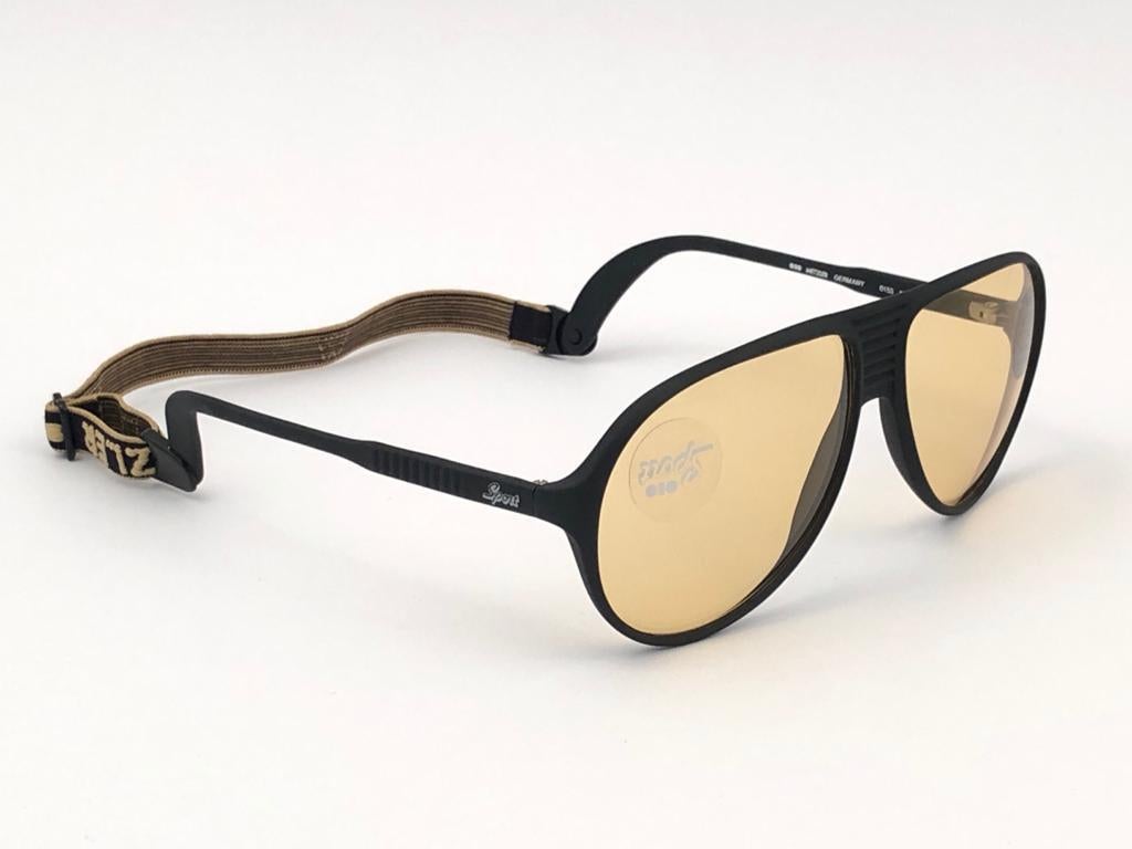 New Vintage Metzler 0153 Sports Changeable Lenses Sunglasses Germany 1980's 3