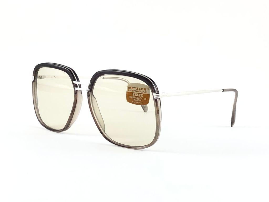 Vintage Metzler 2900 Transluzente Sonnenbrille Made in Germany 1980er Jahre, Vintage im Zustand „Hervorragend“ im Angebot in Baleares, Baleares