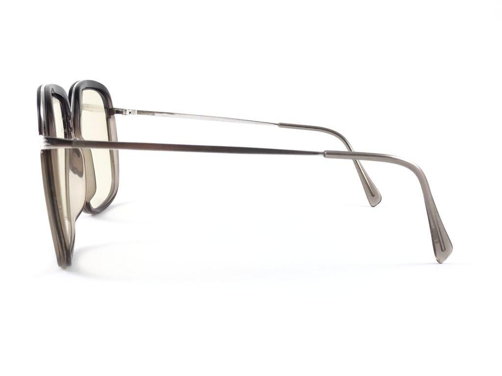 Vintage Metzler 2900 Transluzente Sonnenbrille Made in Germany 1980er Jahre, Vintage für Damen oder Herren im Angebot