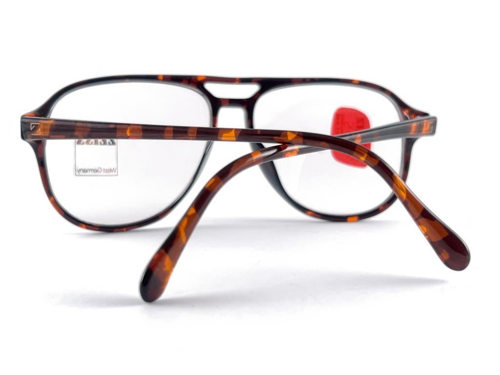 Women's or Men's New Vintage Metzler Zeiss 2069 Tortoise Glasses RX Reading W. Germany