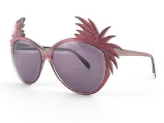 Nouvelles lunettes de soleil vintage Michele Lamy pour Victor Gros « » Cocotier « » Sparkles France