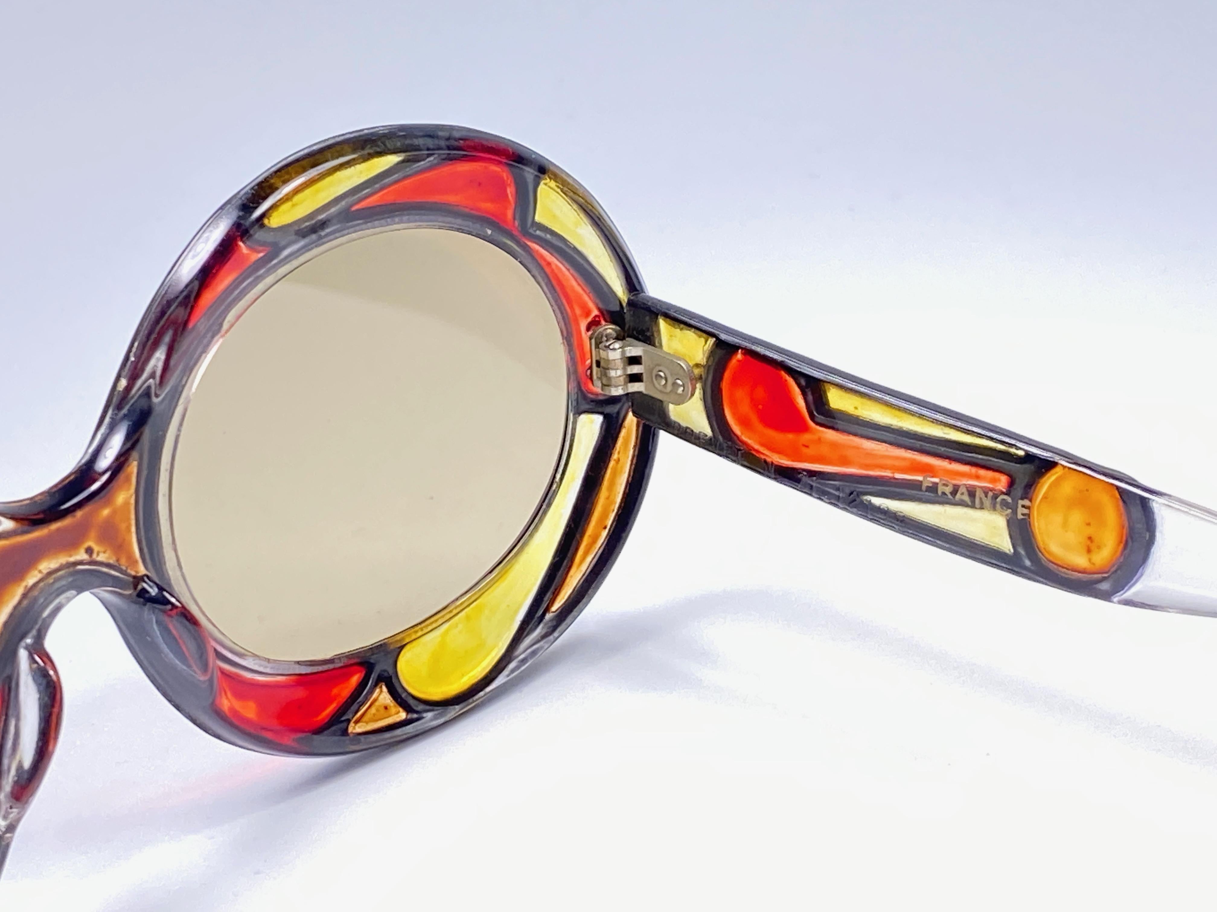 stained glass eyeglasses