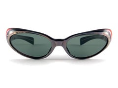 New Vintage Midcentury Multicolored Cateye Frame 1960'S Made In France