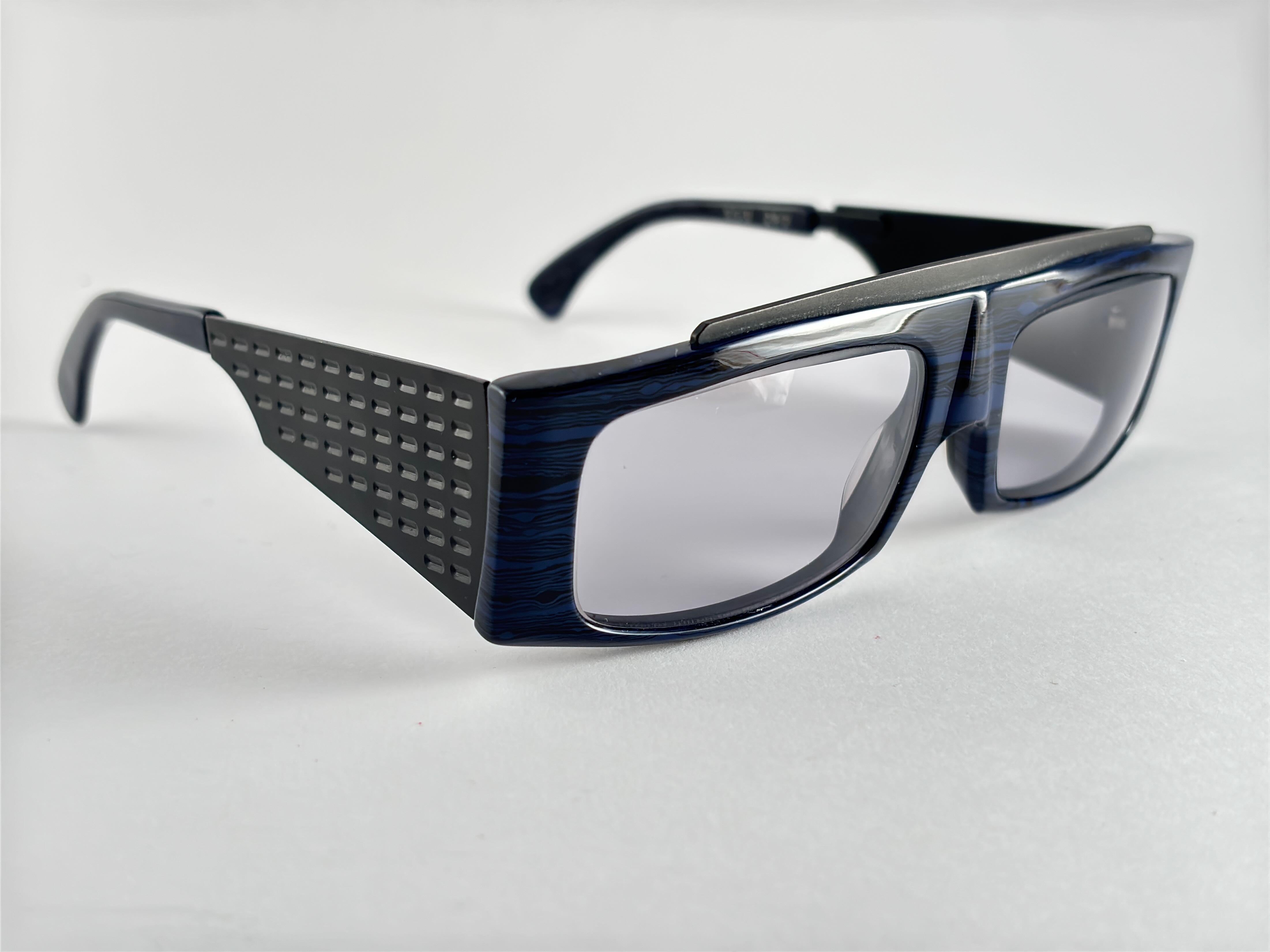 New Vintage Montana 553 Mask Handmade in France Sunglasses 80's For Sale 6