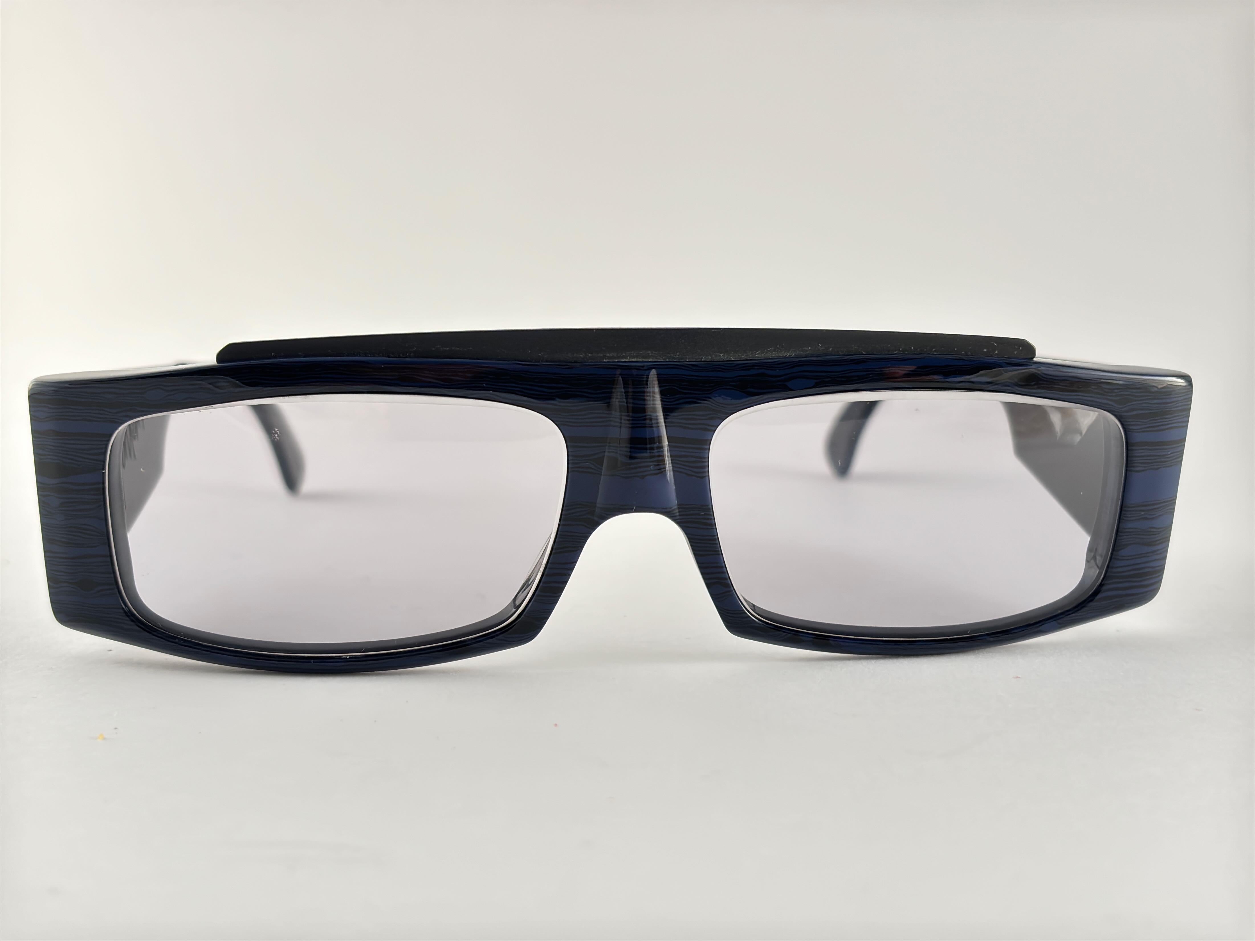 New Vintage Montana 553 Mask Handmade in France Sunglasses 80's For Sale 1