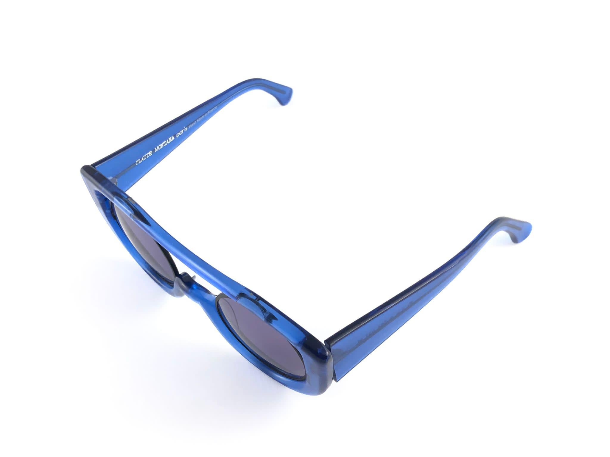 electric blue sunglasses