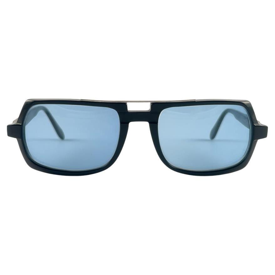 New Vintage Neostyle Techno Black Light Lens Sunglasses, 1990 