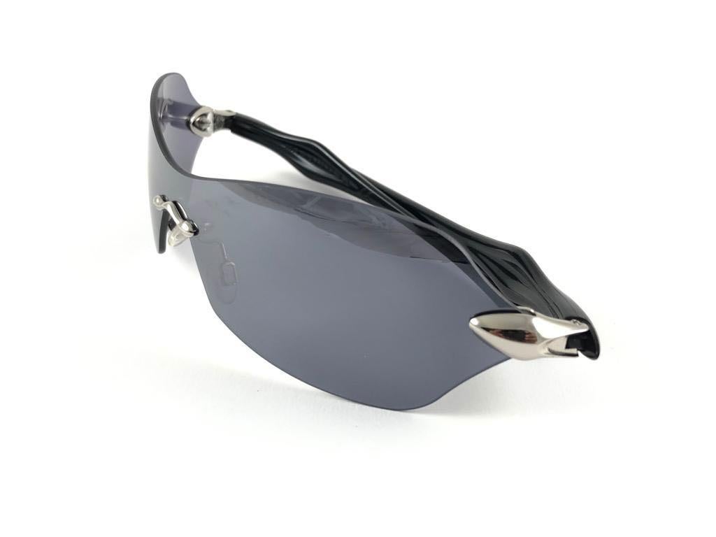 New Vintage Oakley Dartboard Black Iridium Lens 2004 Sunglasses  4