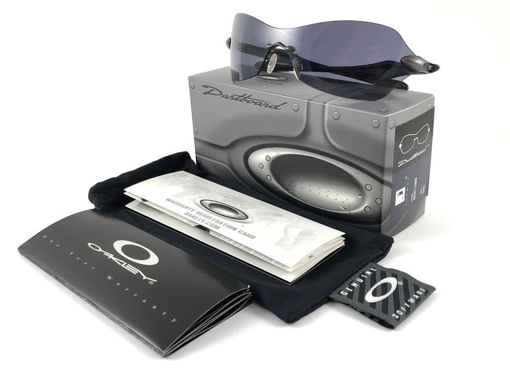 New Vintage Oakley Dartboard Night Camo Black Iridium Lens 2004 Sunglasses  5
