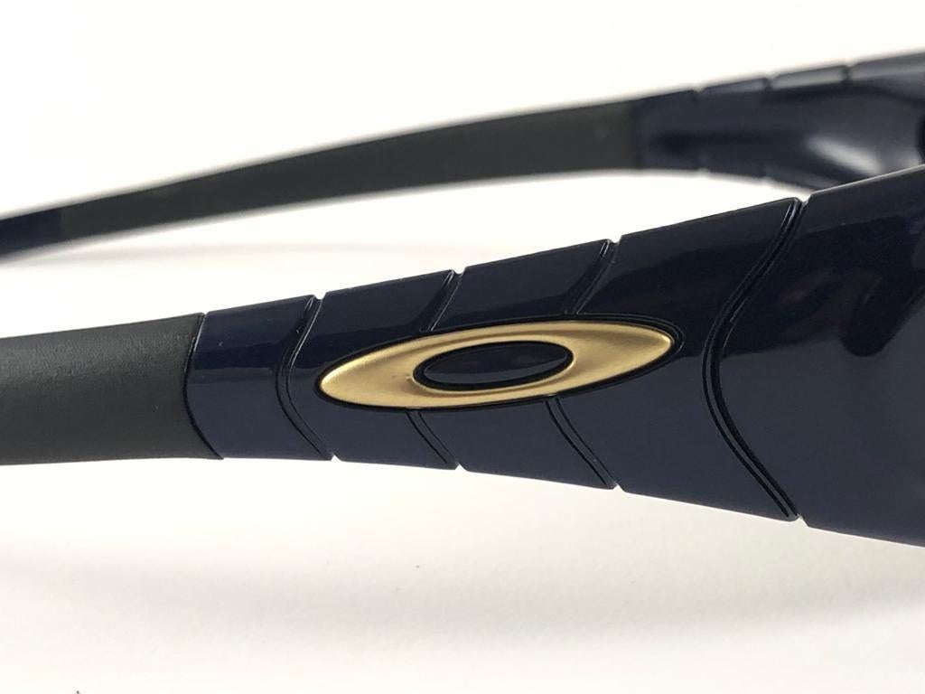 New Vintage Oakley Eye Jacket 2.0 Frame 24K Gold Lens 1999 Sunglasses 3