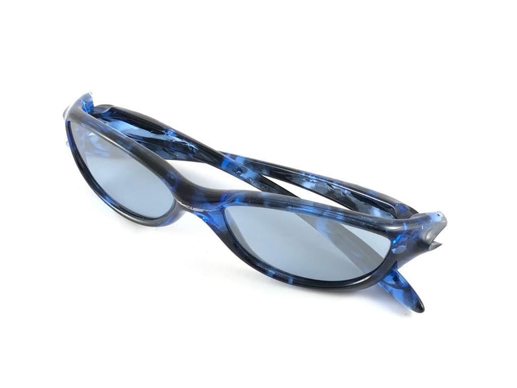 New Vintage Oakley Fate Blue Tortoise Iridium Lenses 2003 Sunglasses  1