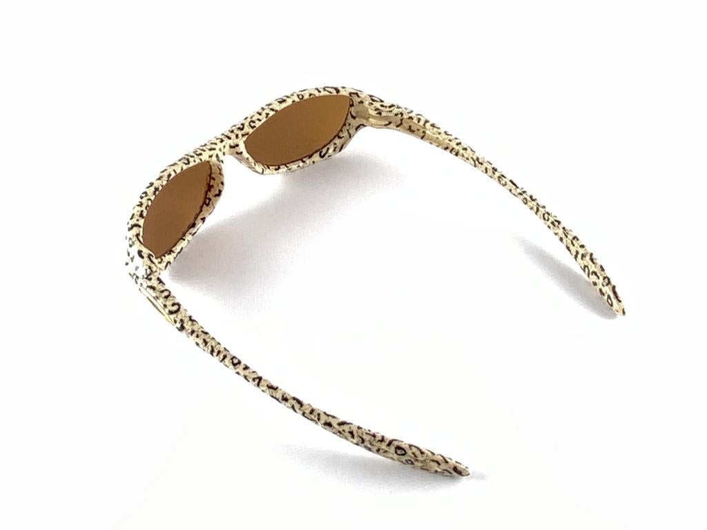 Femenino o masculino Nuevas gafas de sol vintage Oakley Four Cheetah Gold Iridium 2000