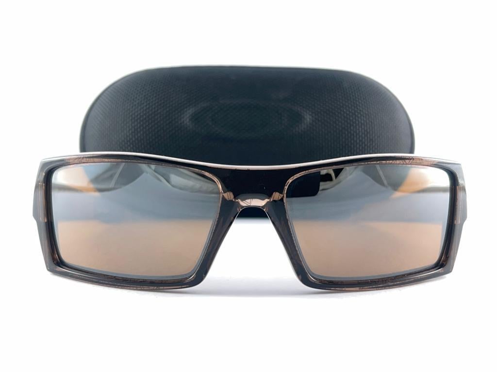 New Vintage Oakley GASCAN S Translucent Frame Sunglasses  10